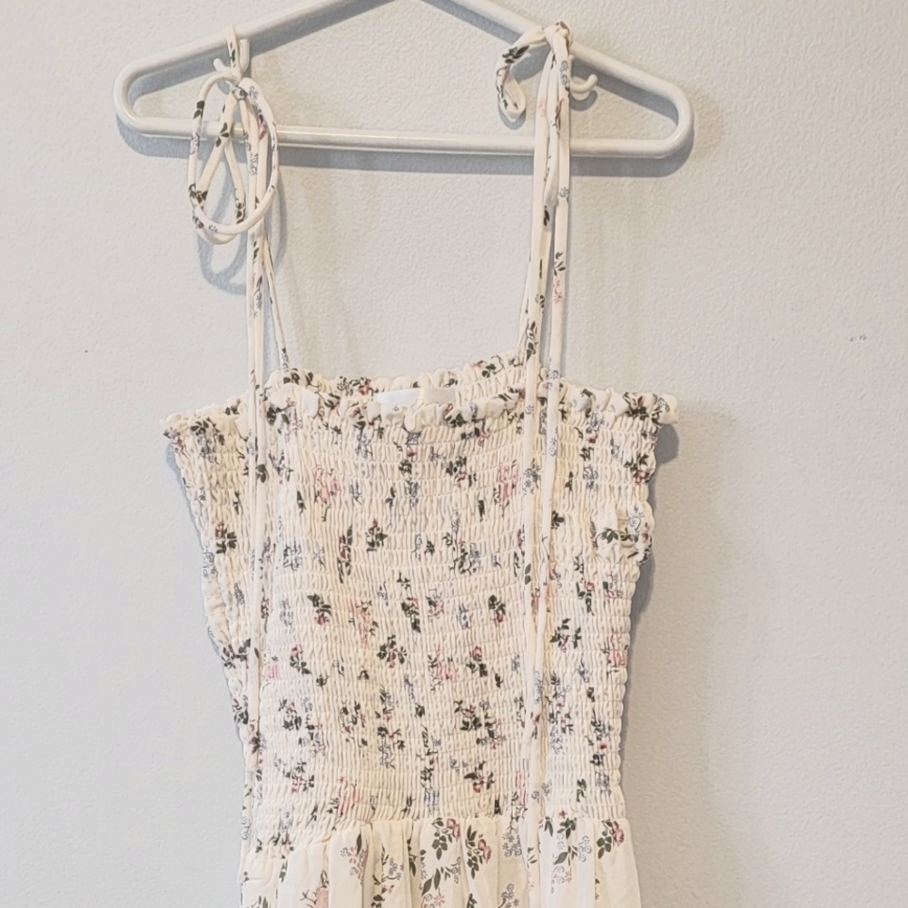 Floral midi dress